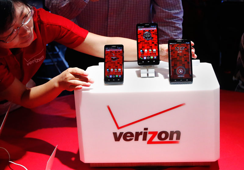 Современнные мобильные телефоны Verizon
